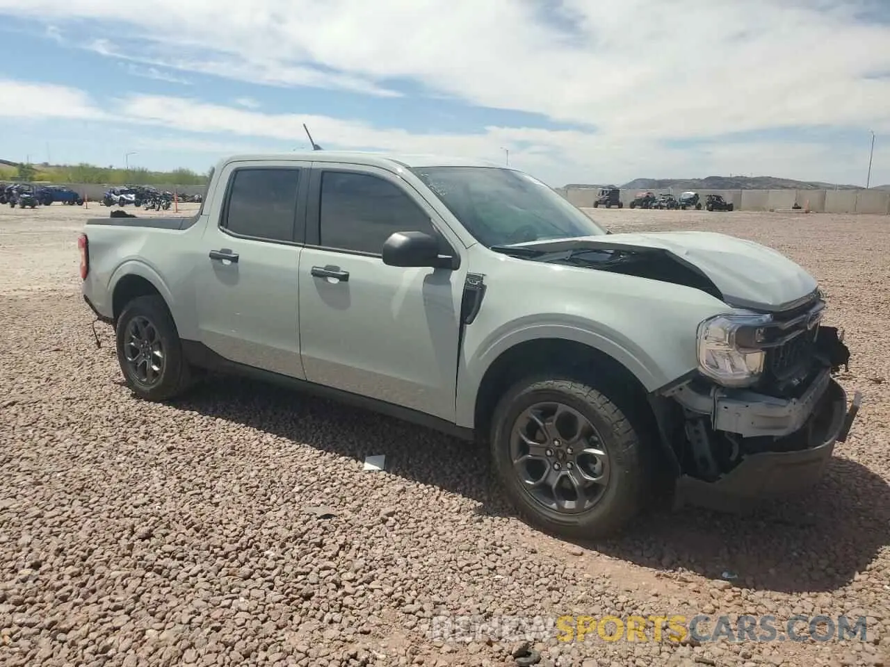 4 Photograph of a damaged car 3FTTW8E33NRA08789 FORD MAVERICK 2022