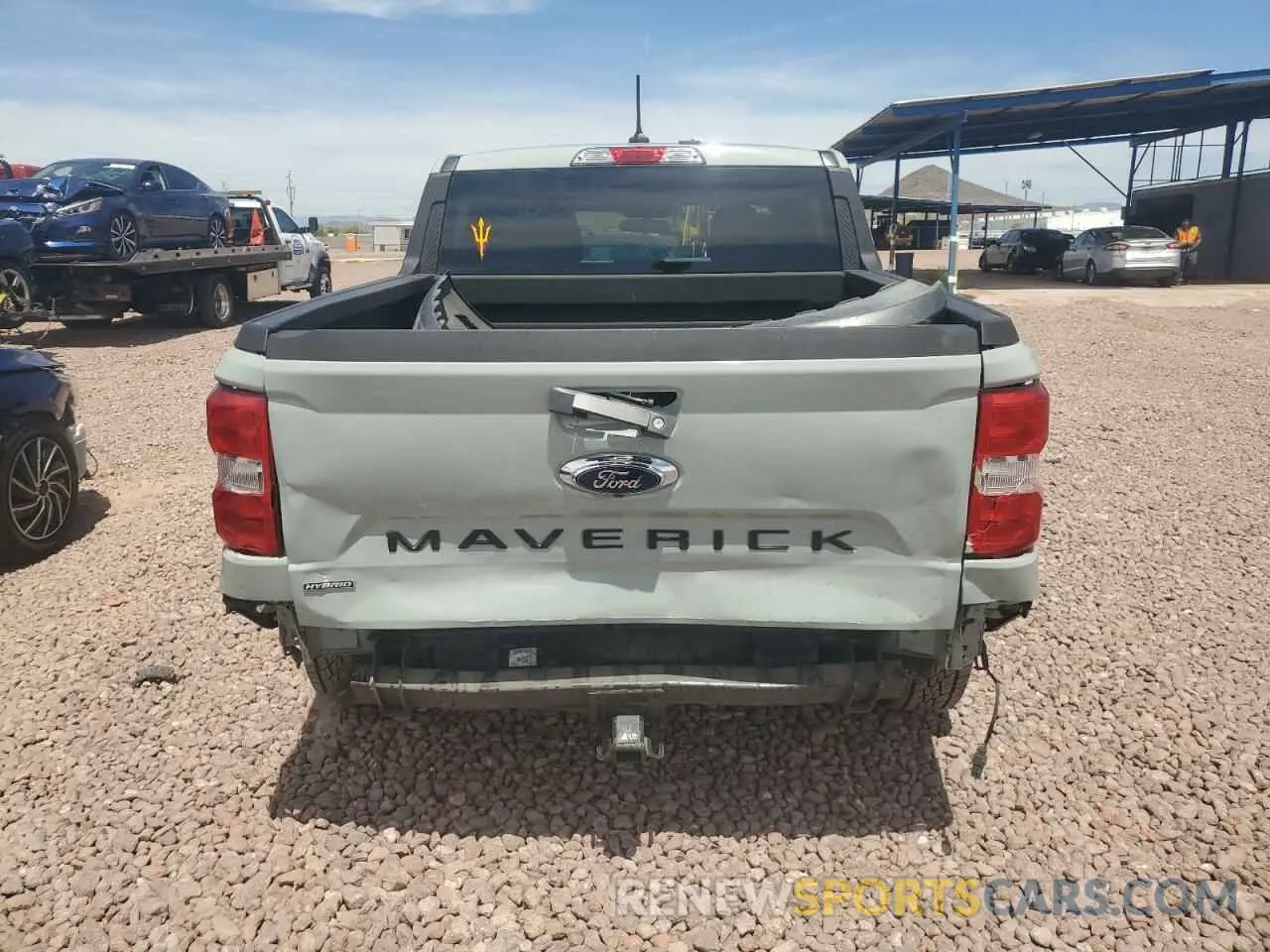 6 Photograph of a damaged car 3FTTW8E33NRA08789 FORD MAVERICK 2022