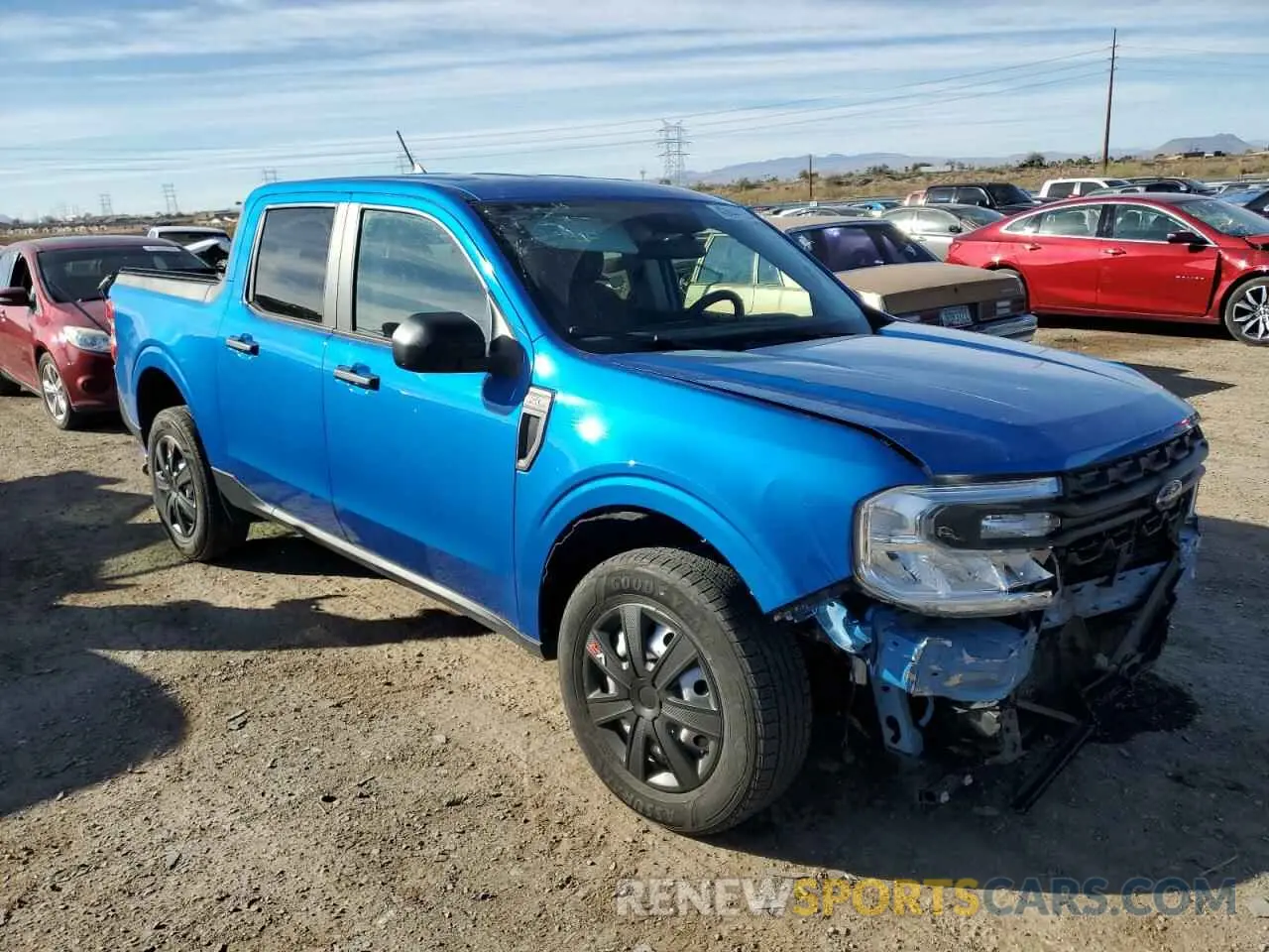 4 Photograph of a damaged car 3FTTW8E33NRA39685 FORD MAVERICK 2022