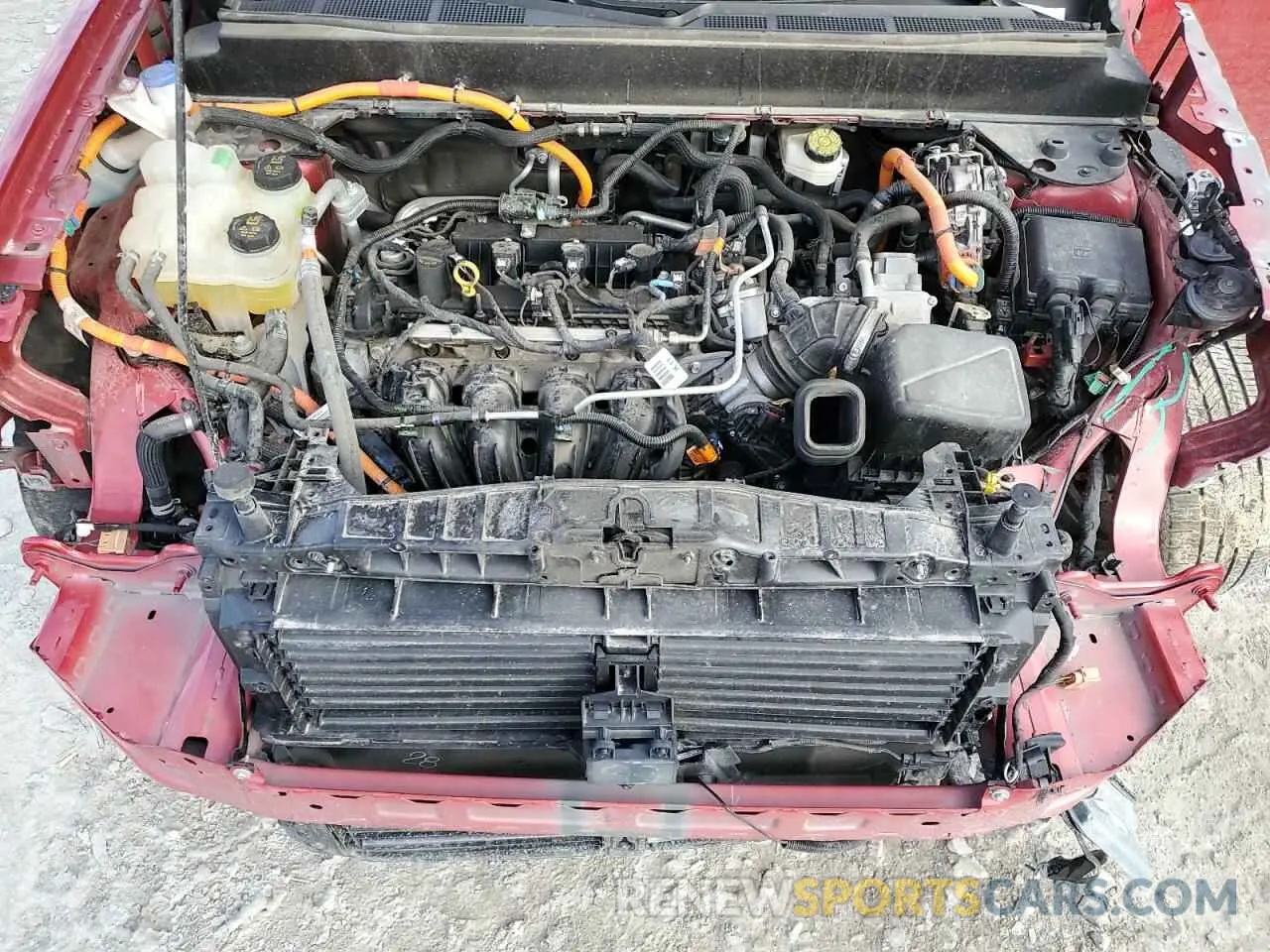 11 Photograph of a damaged car 3FTTW8E33NRA56650 FORD MAVERICK 2022