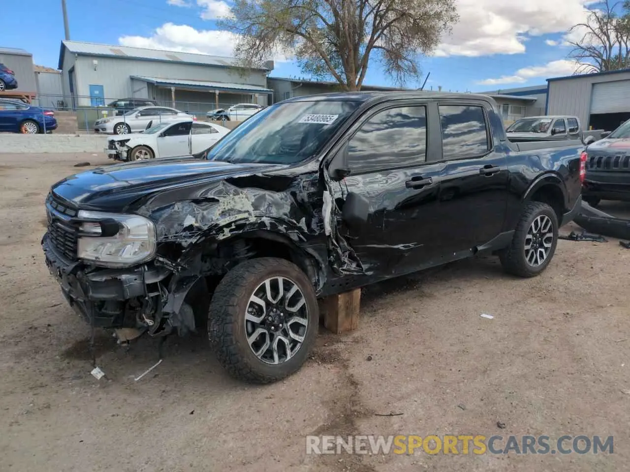 1 Photograph of a damaged car 3FTTW8E34NRA37993 FORD MAVERICK 2022