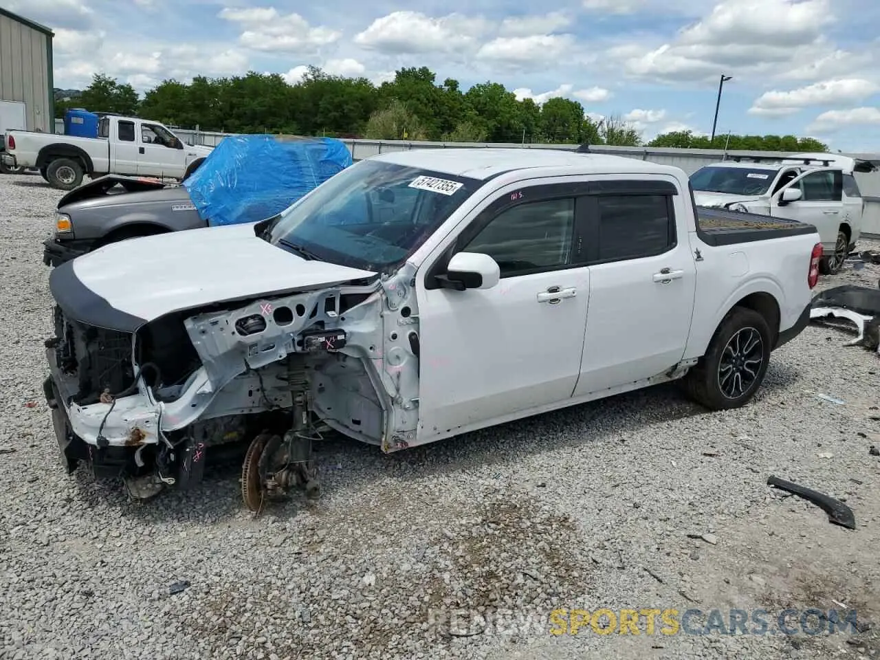 1 Photograph of a damaged car 3FTTW8E35NRA80495 FORD MAVERICK 2022