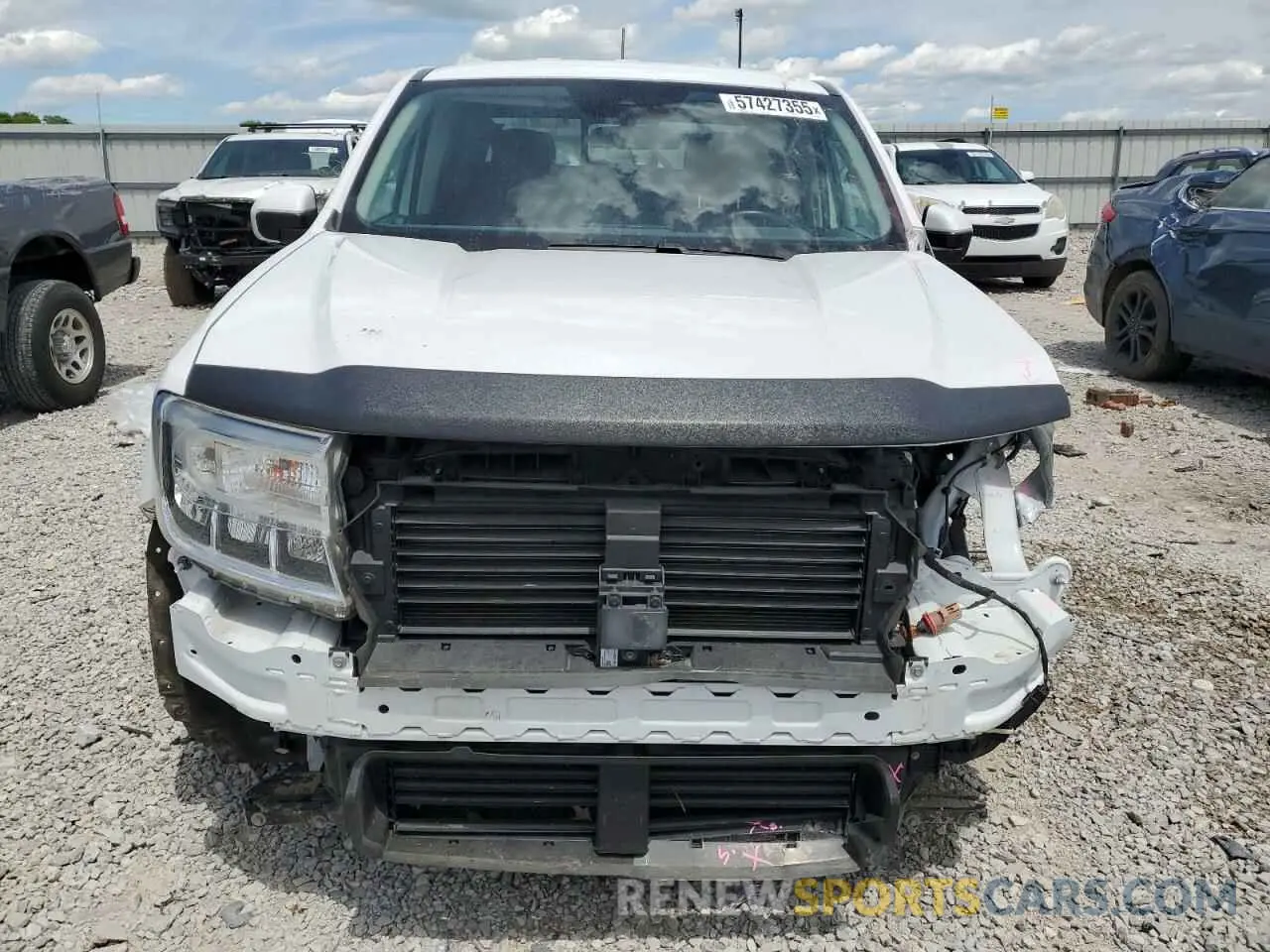 5 Photograph of a damaged car 3FTTW8E35NRA80495 FORD MAVERICK 2022