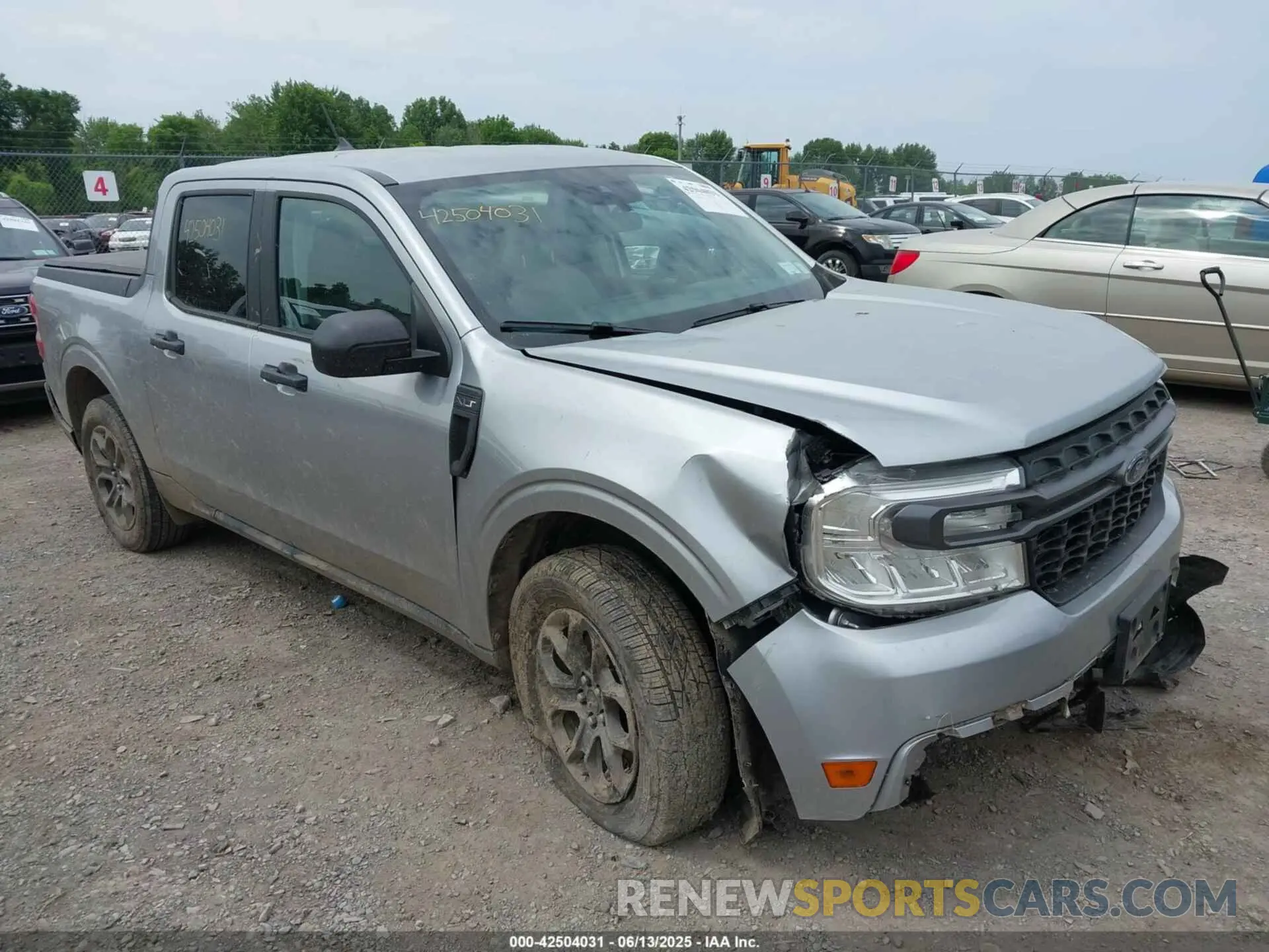 6 Photograph of a damaged car 3FTTW8E37NRA00579 FORD MAVERICK 2022
