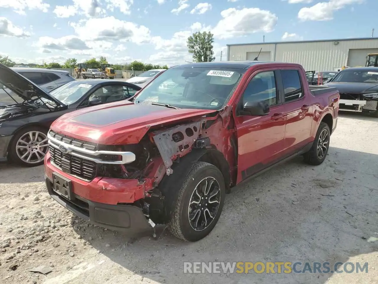 1 Photograph of a damaged car 3FTTW8E39NRA42347 FORD MAVERICK 2022