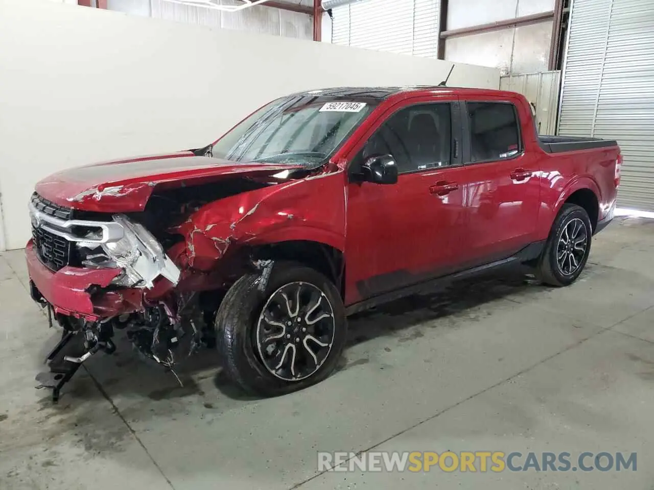 1 Photograph of a damaged car 3FTTW8E39NRA70228 FORD MAVERICK 2022