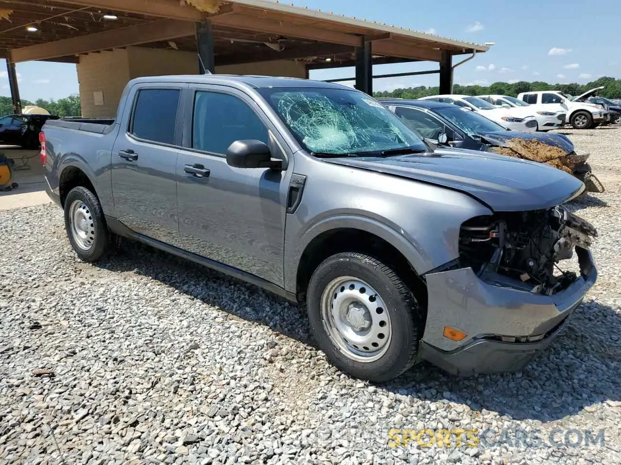 4 Photograph of a damaged car 3FTTW8E90NRA15199 FORD MAVERICK 2022