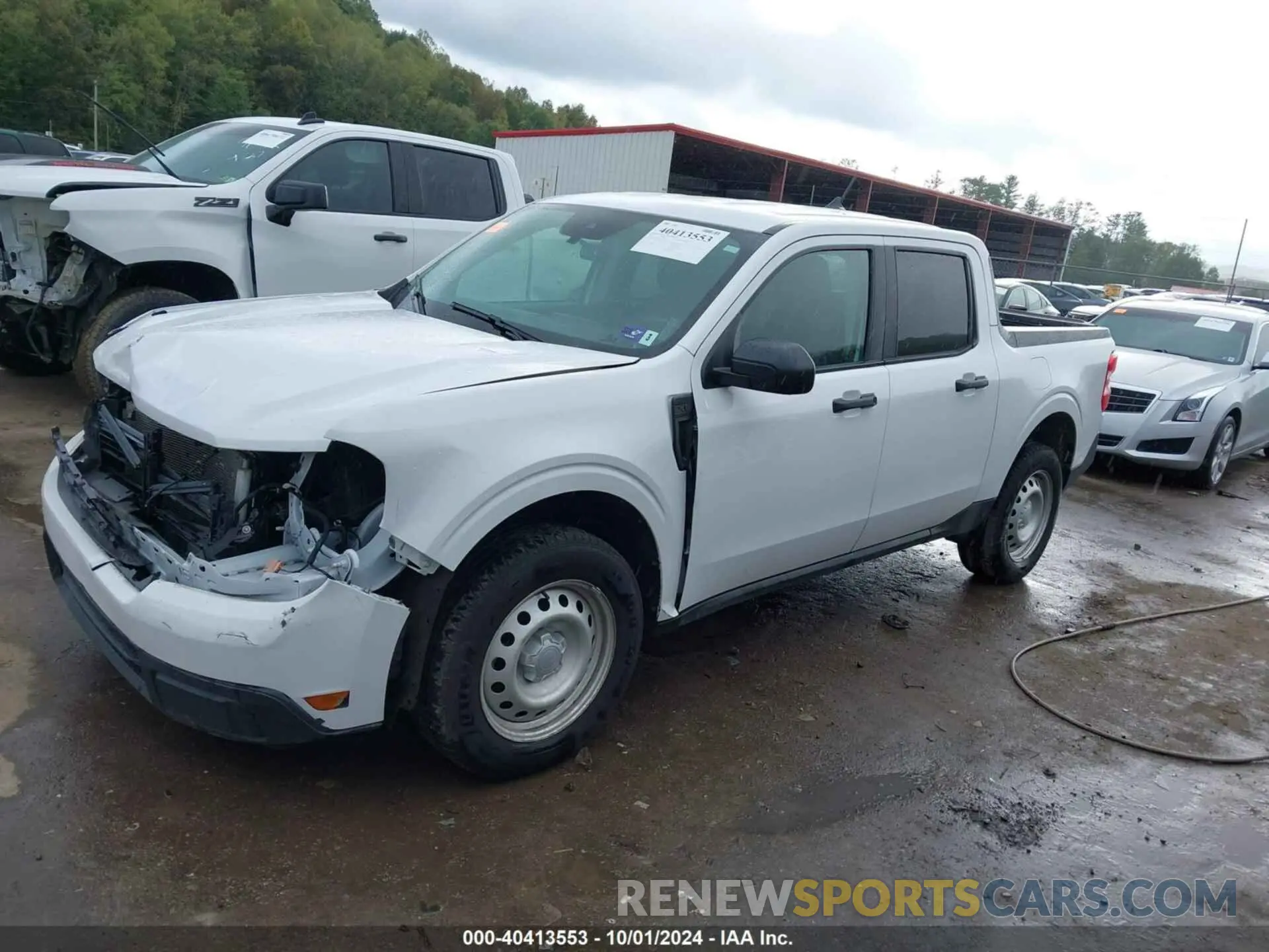 2 Photograph of a damaged car 3FTTW8E90NRA86368 FORD MAVERICK 2022