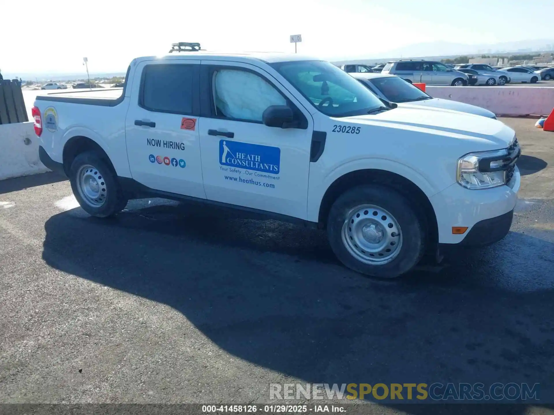 1 Photograph of a damaged car 3FTTW8E92NRA97095 FORD MAVERICK 2022