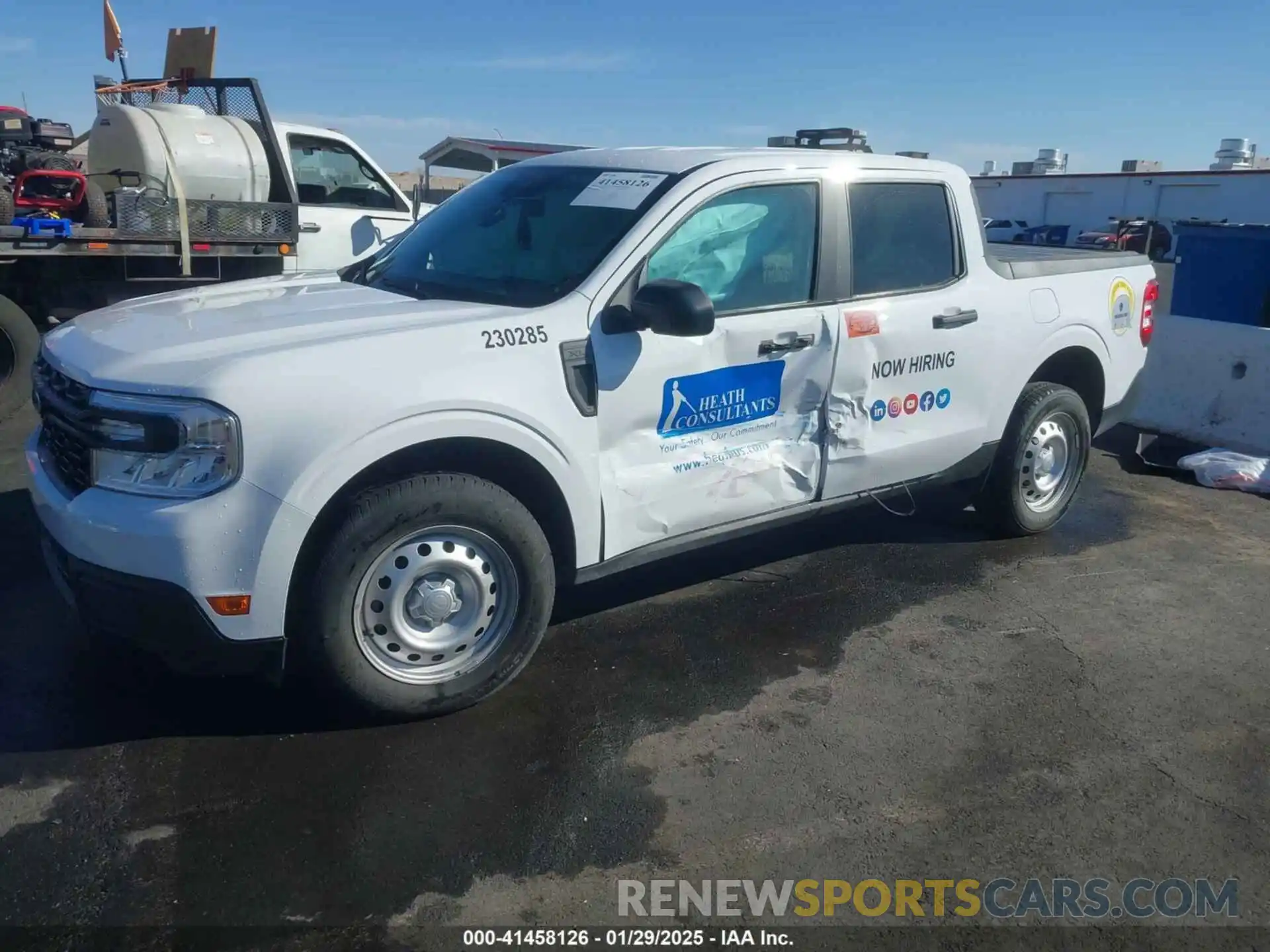 6 Photograph of a damaged car 3FTTW8E92NRA97095 FORD MAVERICK 2022