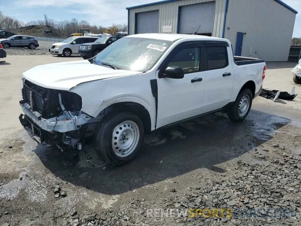 1 Photograph of a damaged car 3FTTW8E92NRB12663 FORD MAVERICK 2022