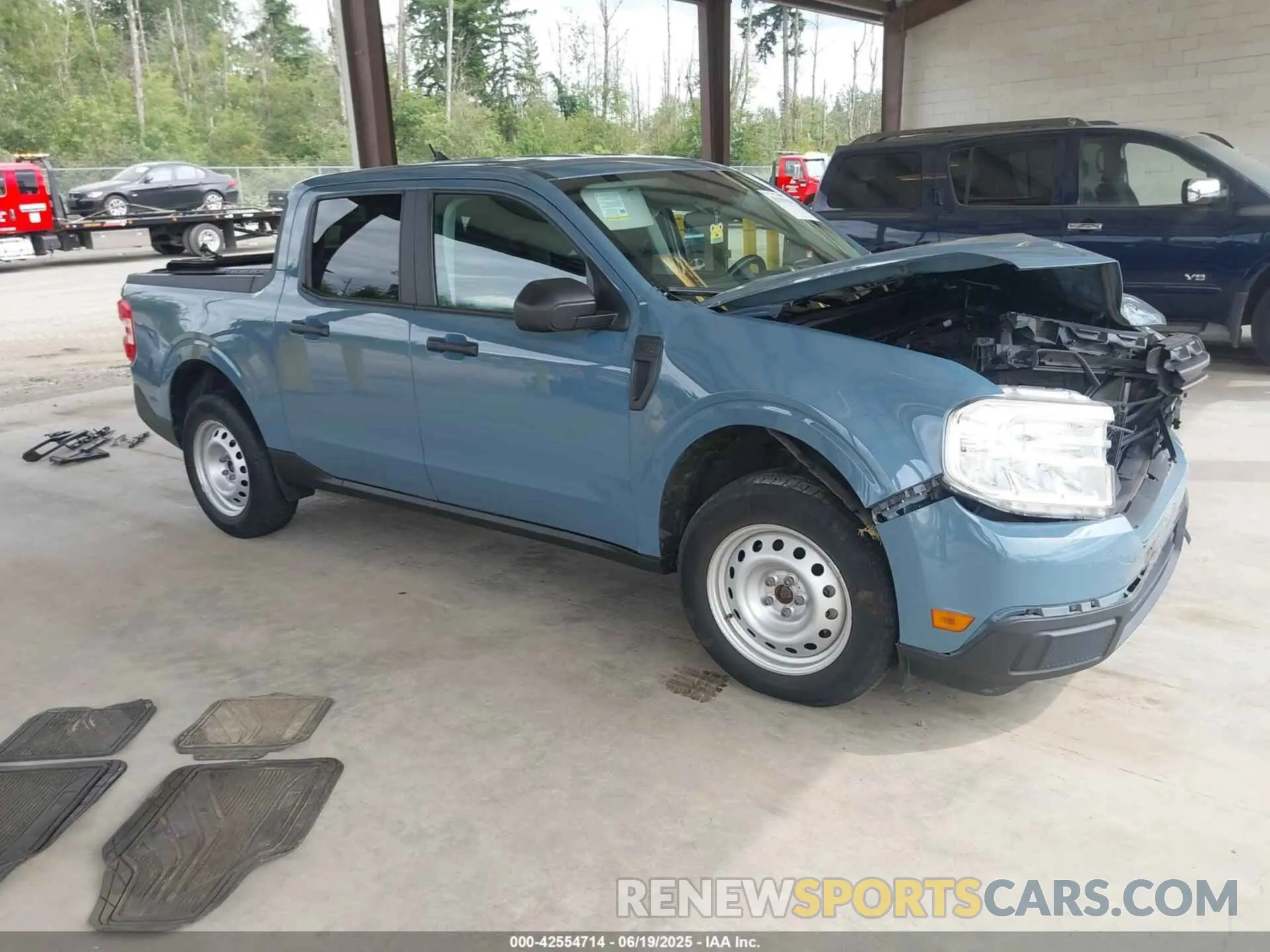 1 Photograph of a damaged car 3FTTW8E93NRA20218 FORD MAVERICK 2022