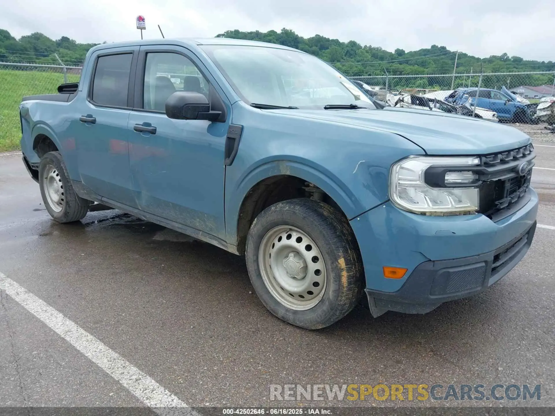 1 Photograph of a damaged car 3FTTW8E94NRA48366 FORD MAVERICK 2022