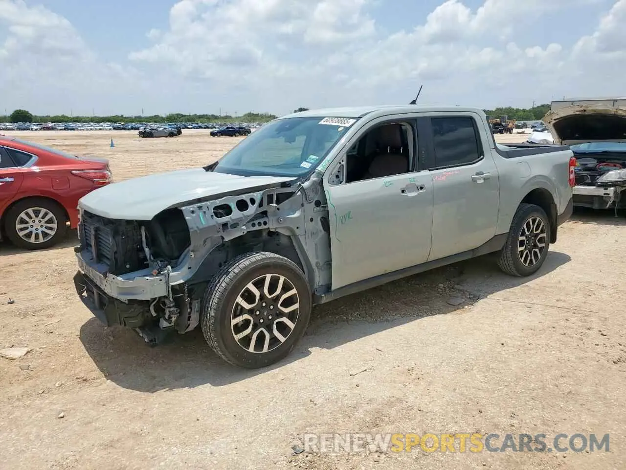 1 Photograph of a damaged car 3FTTW8E94NRB05200 FORD MAVERICK 2022
