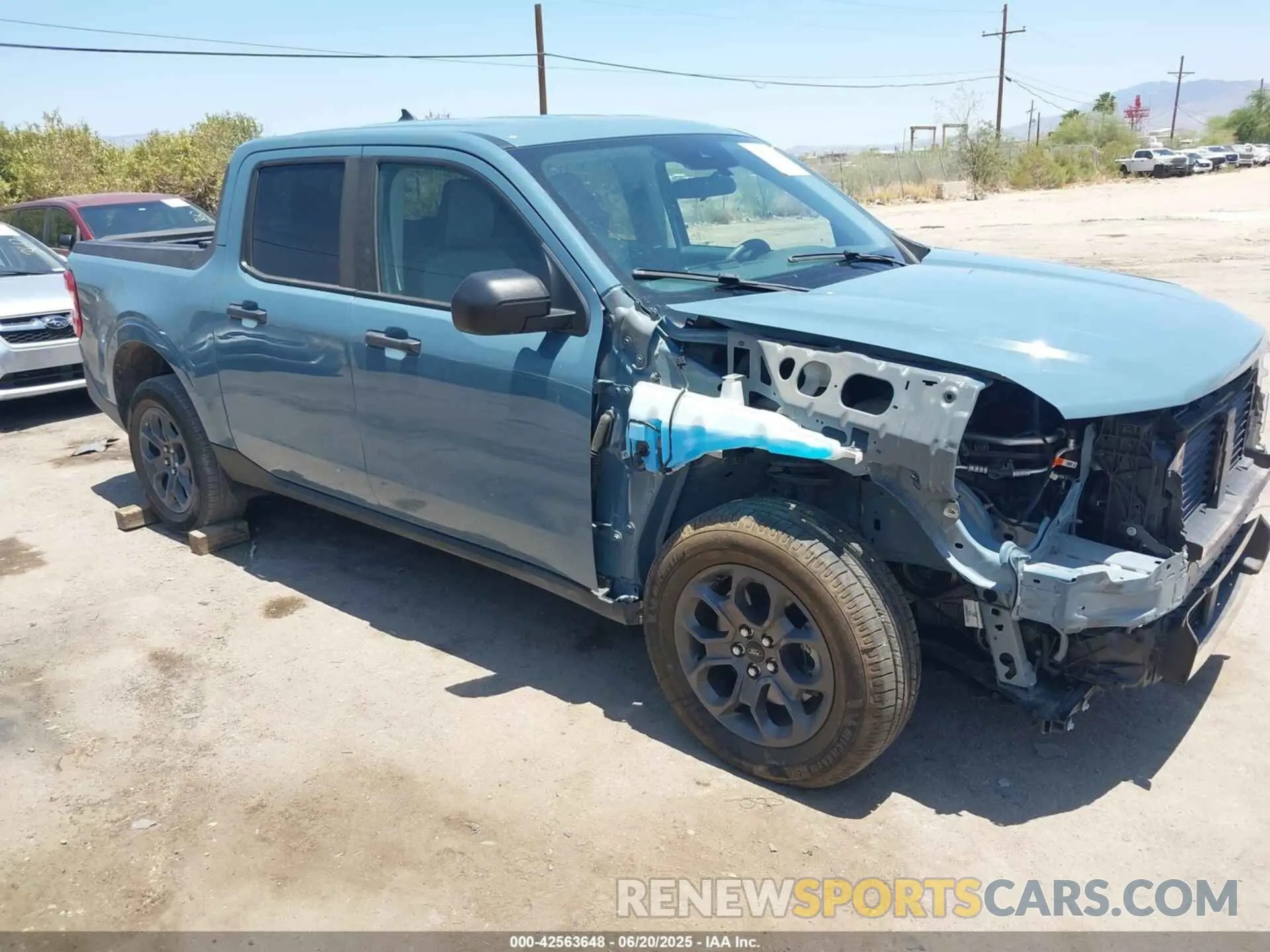 1 Photograph of a damaged car 3FTTW8E95NRA53270 FORD MAVERICK 2022