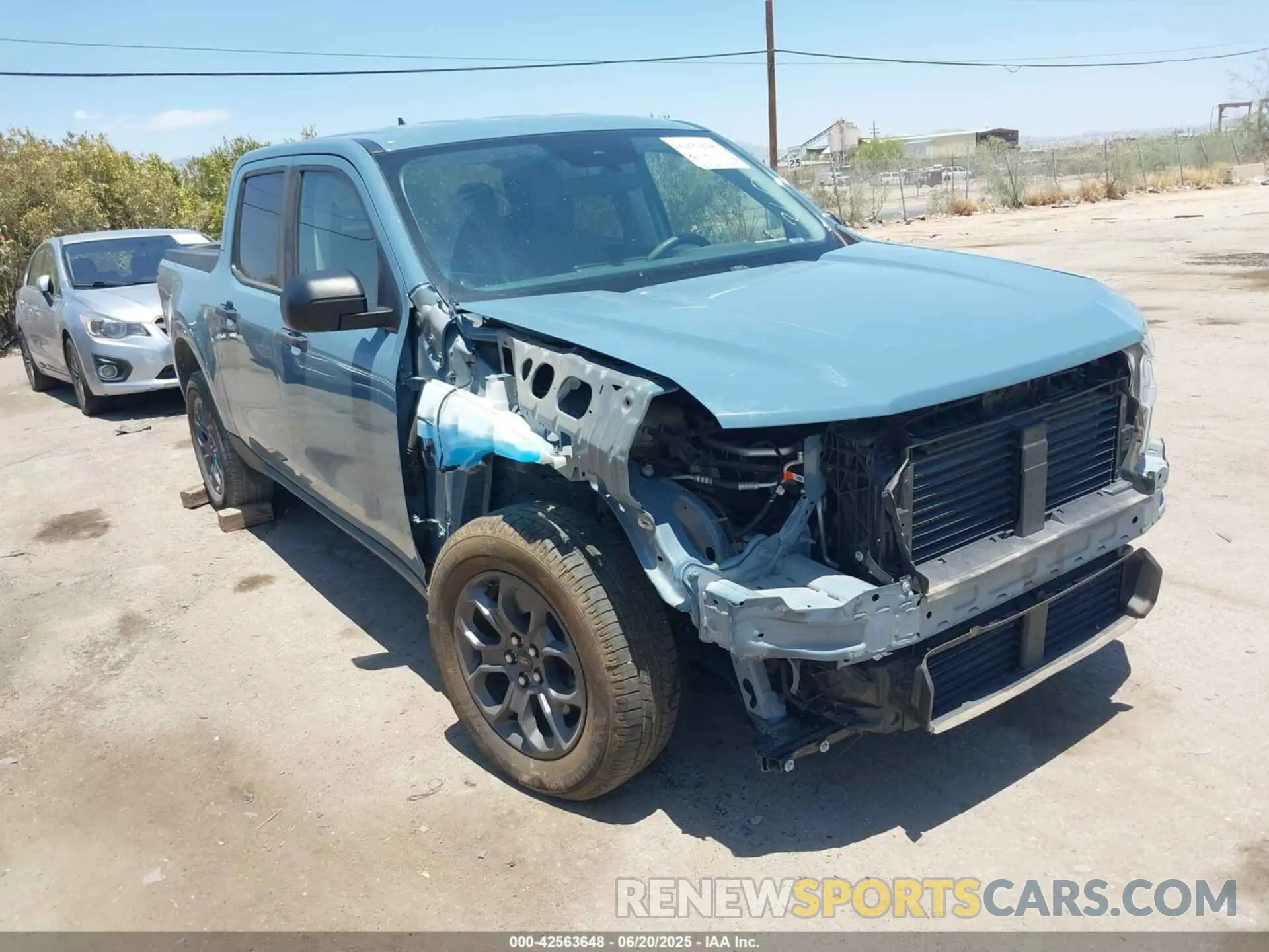 6 Photograph of a damaged car 3FTTW8E95NRA53270 FORD MAVERICK 2022