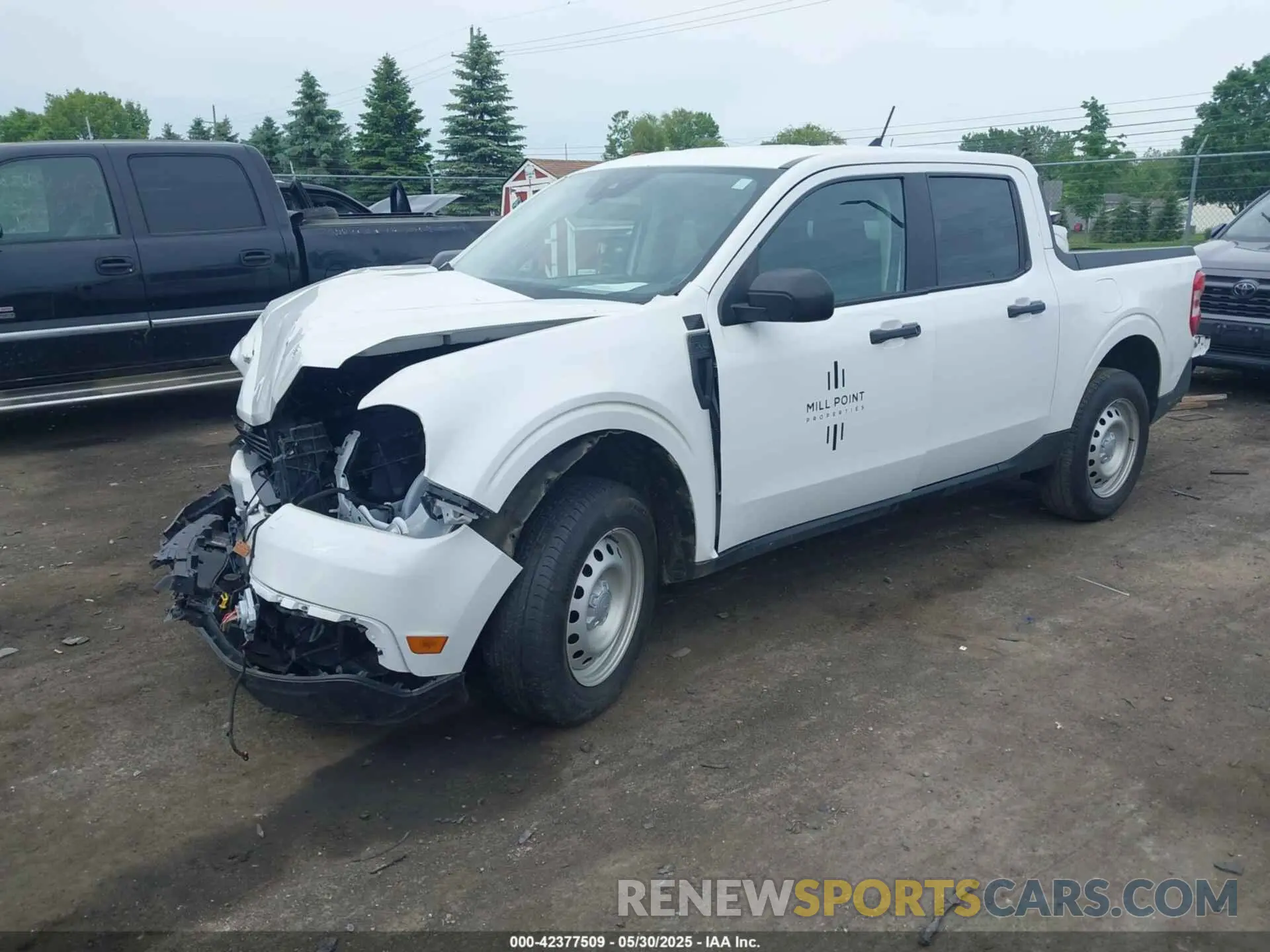 2 Photograph of a damaged car 3FTTW8E9XNRB00292 FORD MAVERICK 2022
