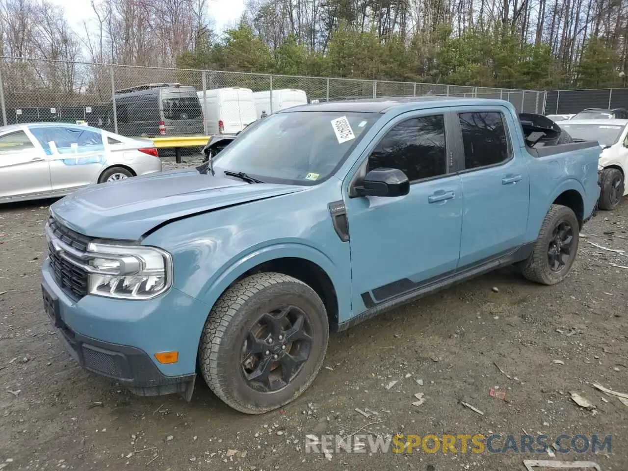 1 Photograph of a damaged car 3FTTW8F91NRA39137 FORD MAVERICK 2022