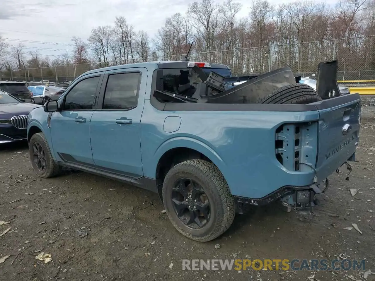 2 Photograph of a damaged car 3FTTW8F91NRA39137 FORD MAVERICK 2022