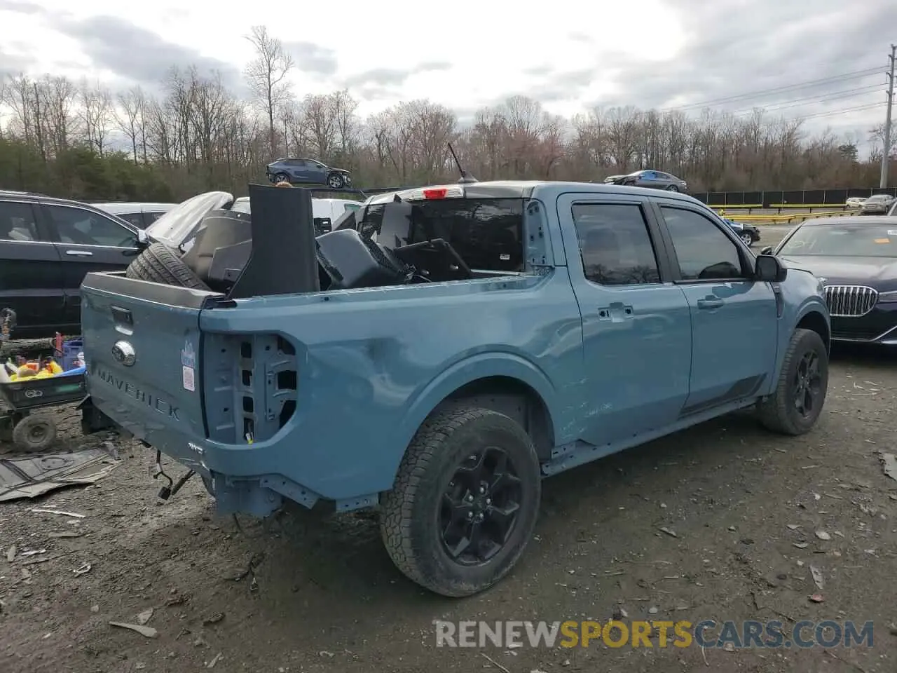 3 Photograph of a damaged car 3FTTW8F91NRA39137 FORD MAVERICK 2022