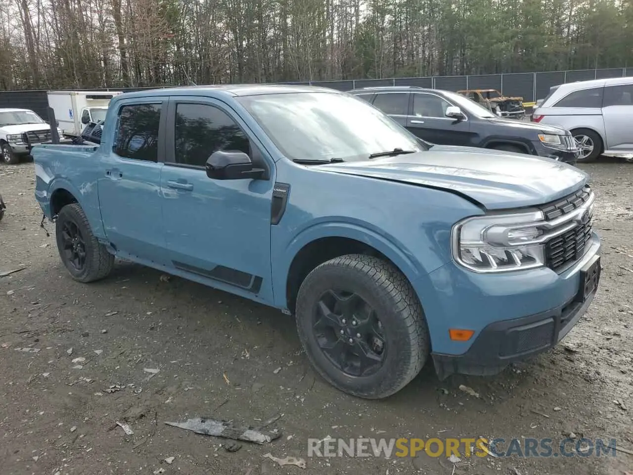 4 Photograph of a damaged car 3FTTW8F91NRA39137 FORD MAVERICK 2022