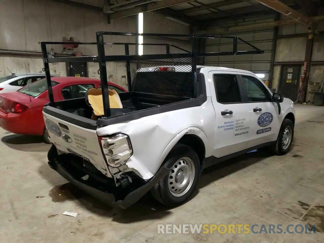 3 Photograph of a damaged car 3FTTW8F91NRB02320 FORD MAVERICK 2022
