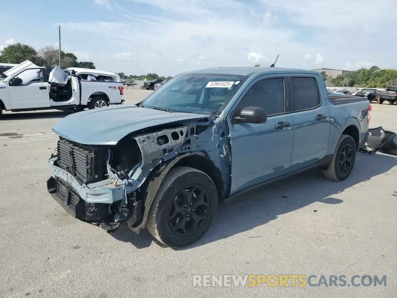 1 Photograph of a damaged car 3FTTW8F92NRA06048 FORD MAVERICK 2022