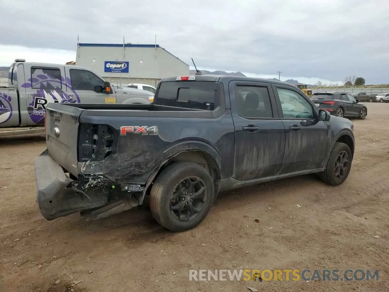 3 Photograph of a damaged car 3FTTW8F92NRA88380 FORD MAVERICK 2022