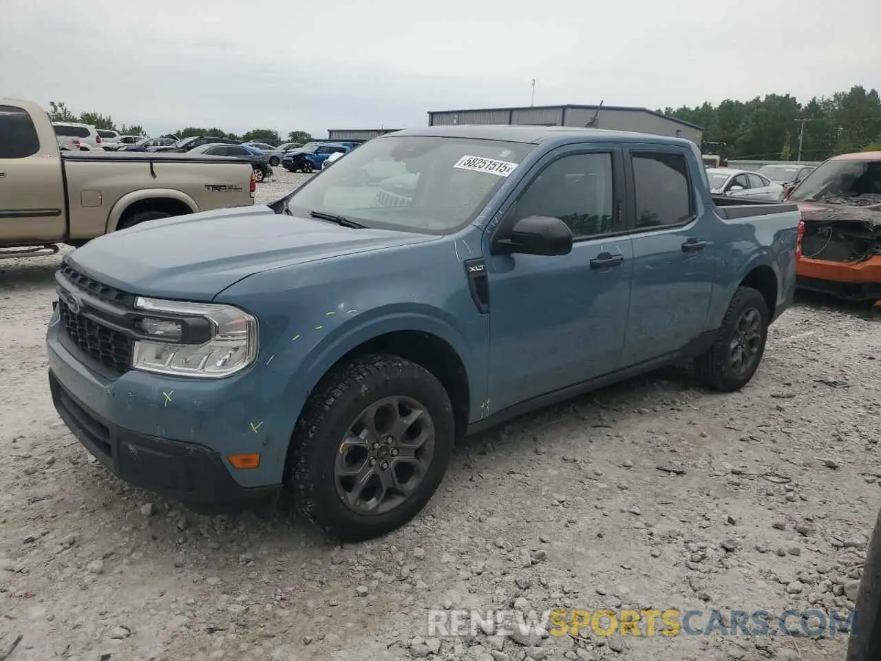 1 Photograph of a damaged car 3FTTW8F93NRA05605 FORD MAVERICK 2022