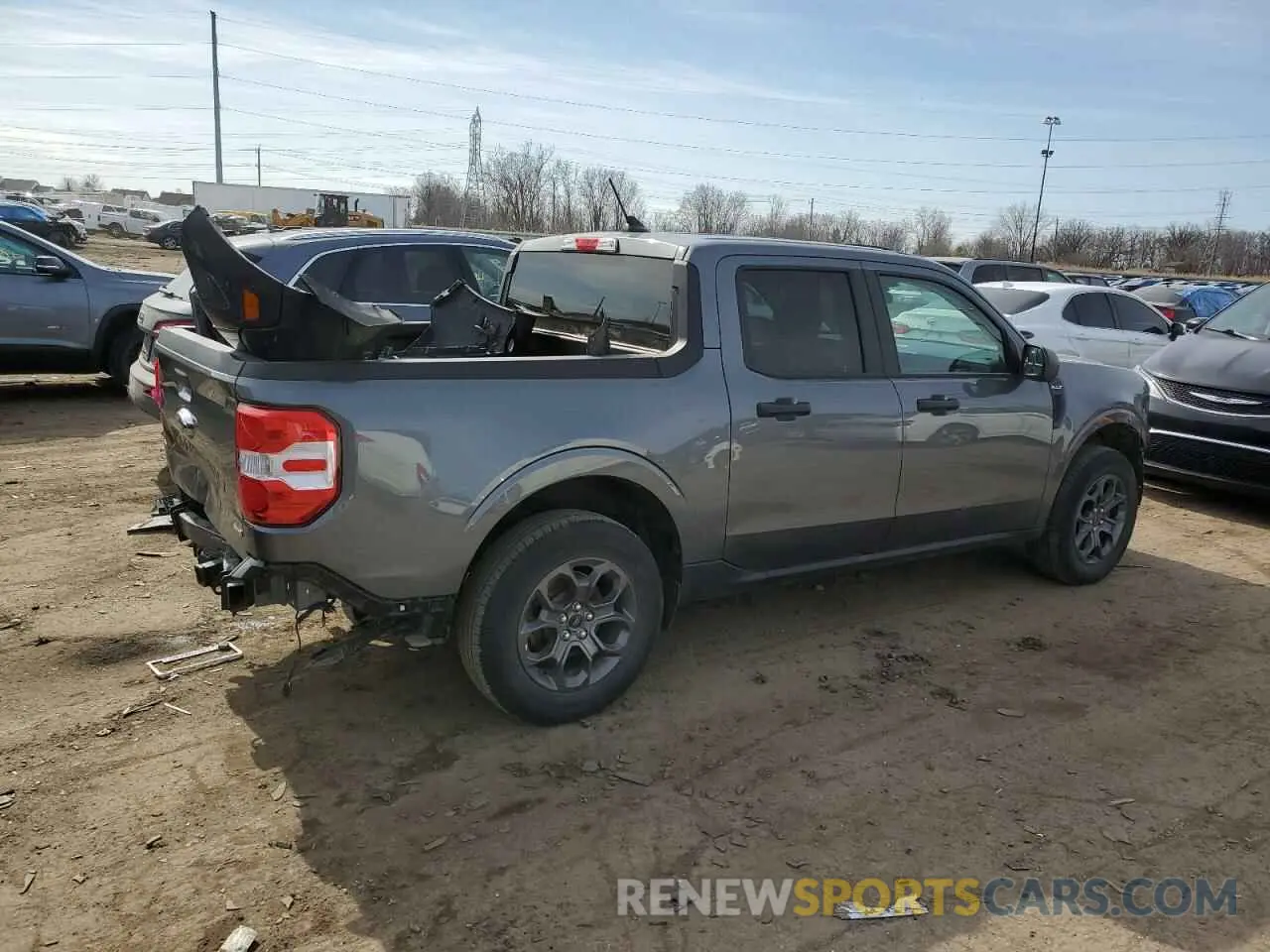 3 Photograph of a damaged car 3FTTW8F93NRA61219 FORD MAVERICK 2022