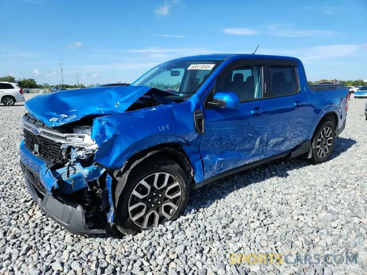 1 Photograph of a damaged car 3FTTW8F94NRA20078 FORD MAVERICK 2022
