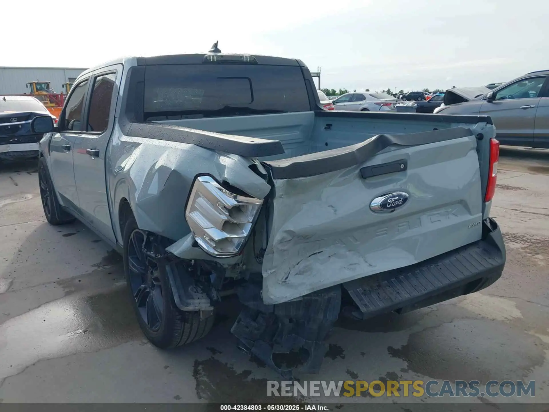 6 Photograph of a damaged car 3FTTW8F94NRA24535 FORD MAVERICK 2022