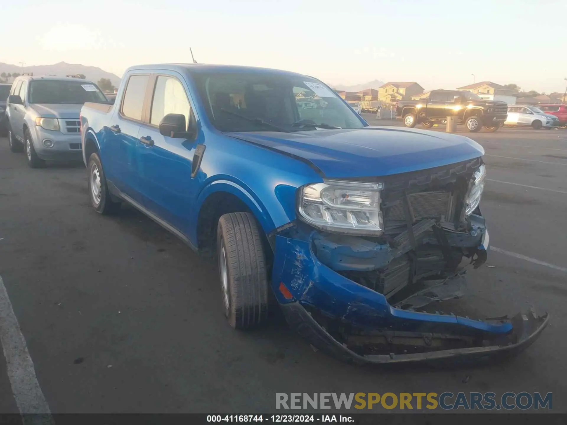 1 Photograph of a damaged car 3FTTW8F95NRA52831 FORD MAVERICK 2022