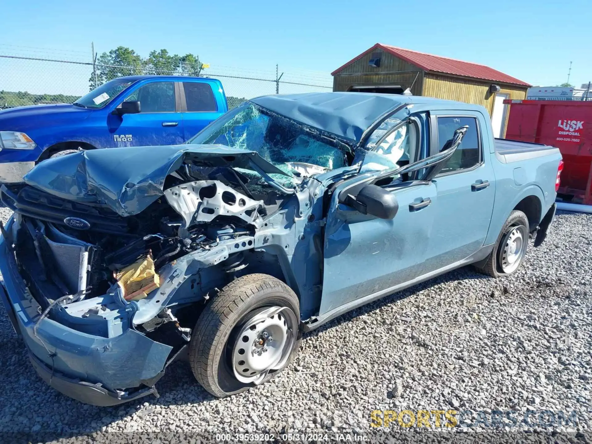 2 Photograph of a damaged car 3FTTW8F97NRA10712 FORD MAVERICK 2022