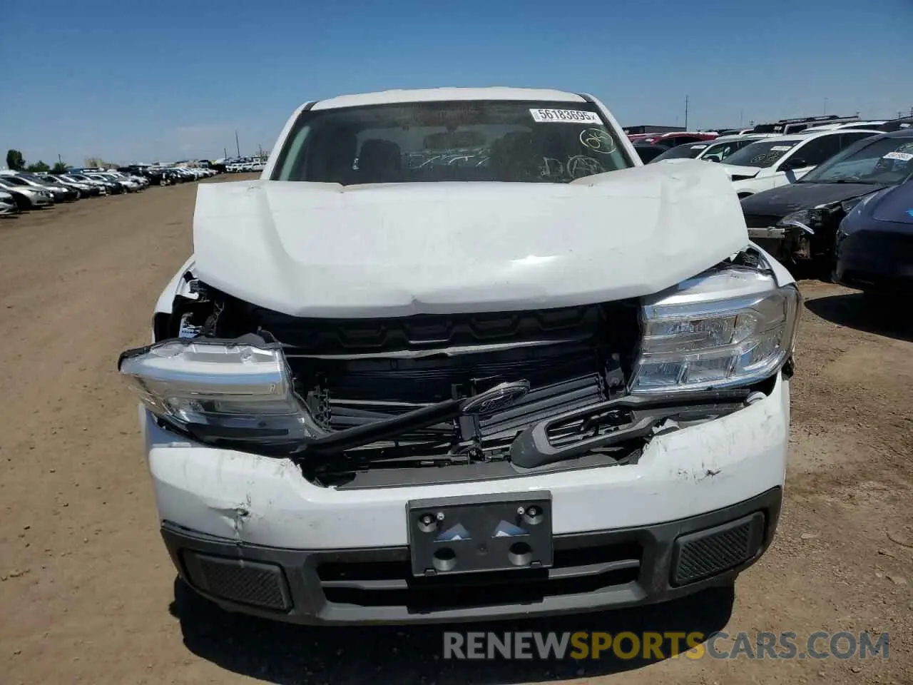 5 Photograph of a damaged car 3FTTW8F97NRB08378 FORD MAVERICK 2022