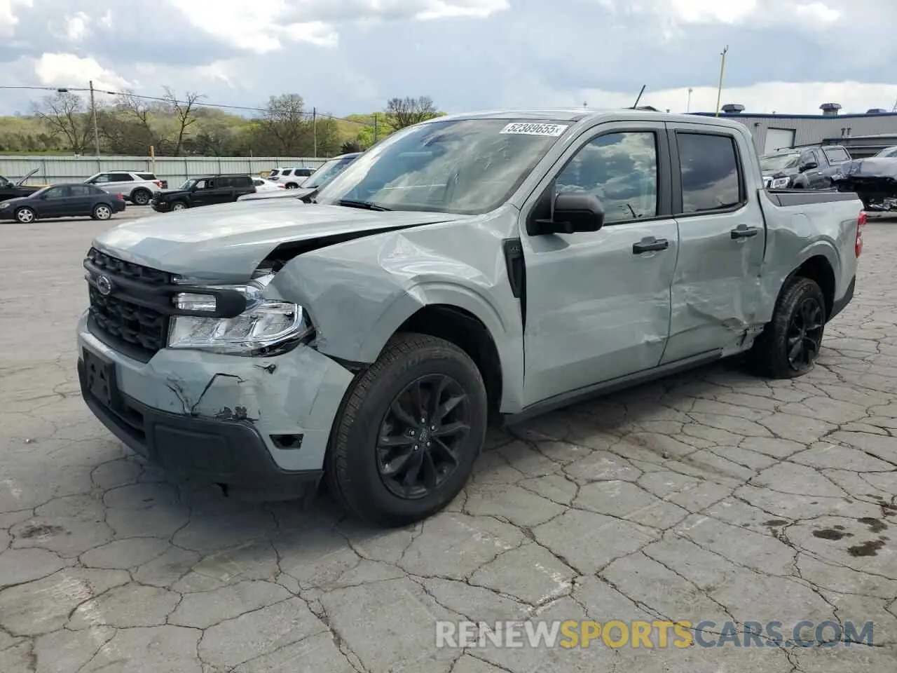 1 Photograph of a damaged car 3FTTW8F98NRA12937 FORD MAVERICK 2022
