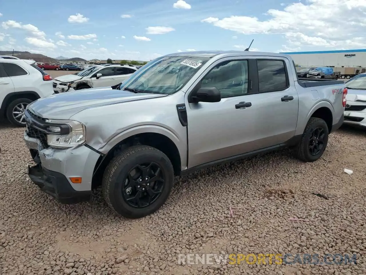 1 Photograph of a damaged car 3FTTW8F99NRA48572 FORD MAVERICK 2022