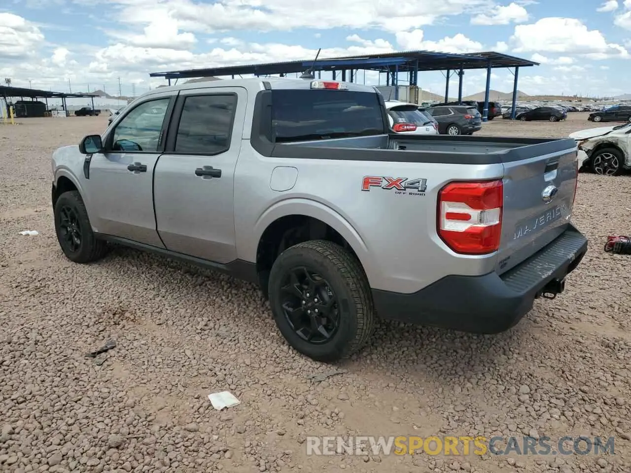 2 Photograph of a damaged car 3FTTW8F99NRA48572 FORD MAVERICK 2022