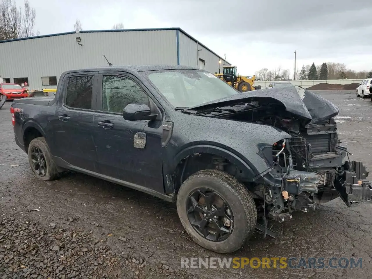 4 Photograph of a damaged car 3FTTW8F9XNRA55627 FORD MAVERICK 2022