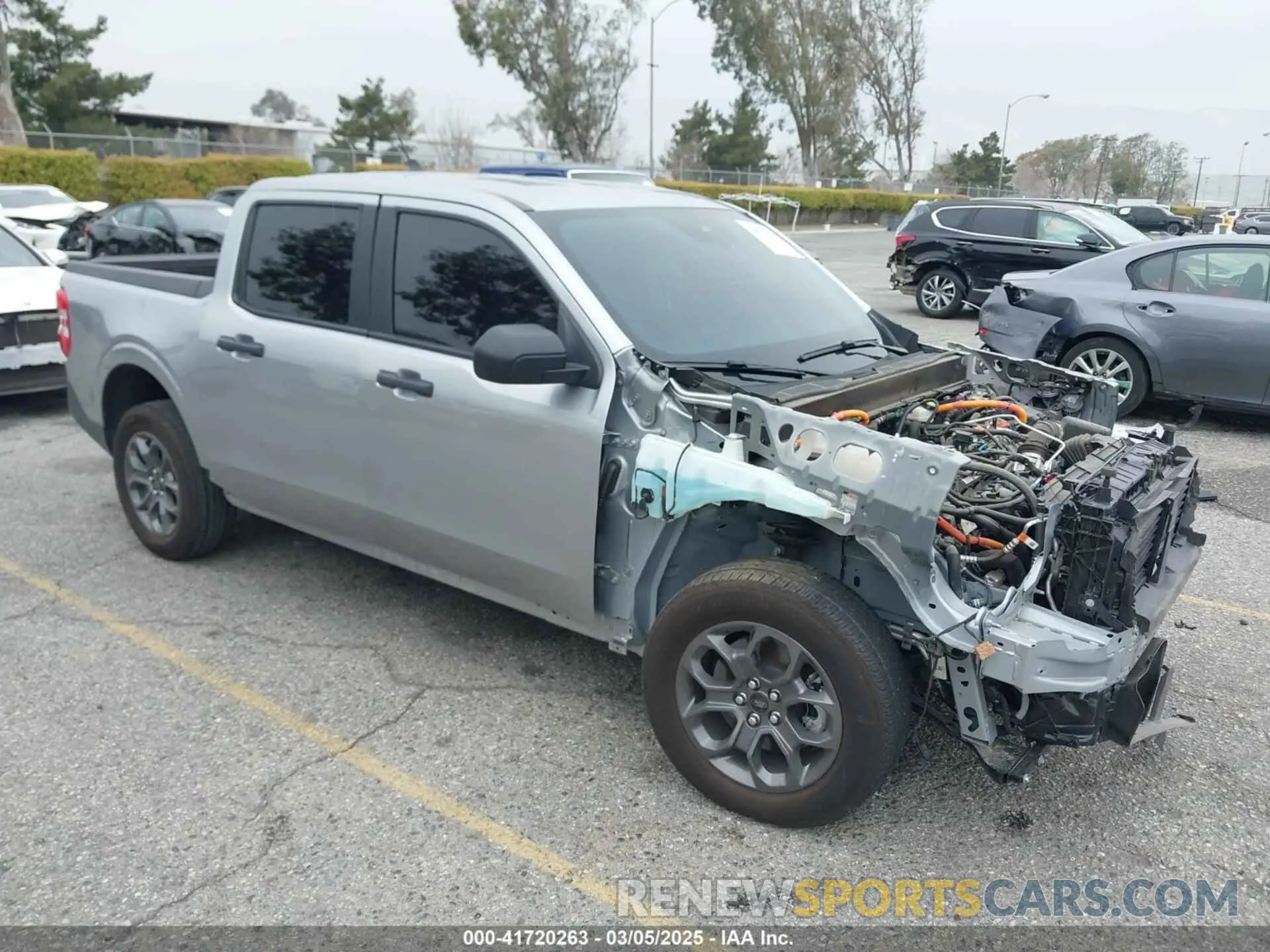 1 Photograph of a damaged car 3FTTW8E30PRA54969 FORD MAVERICK 2023