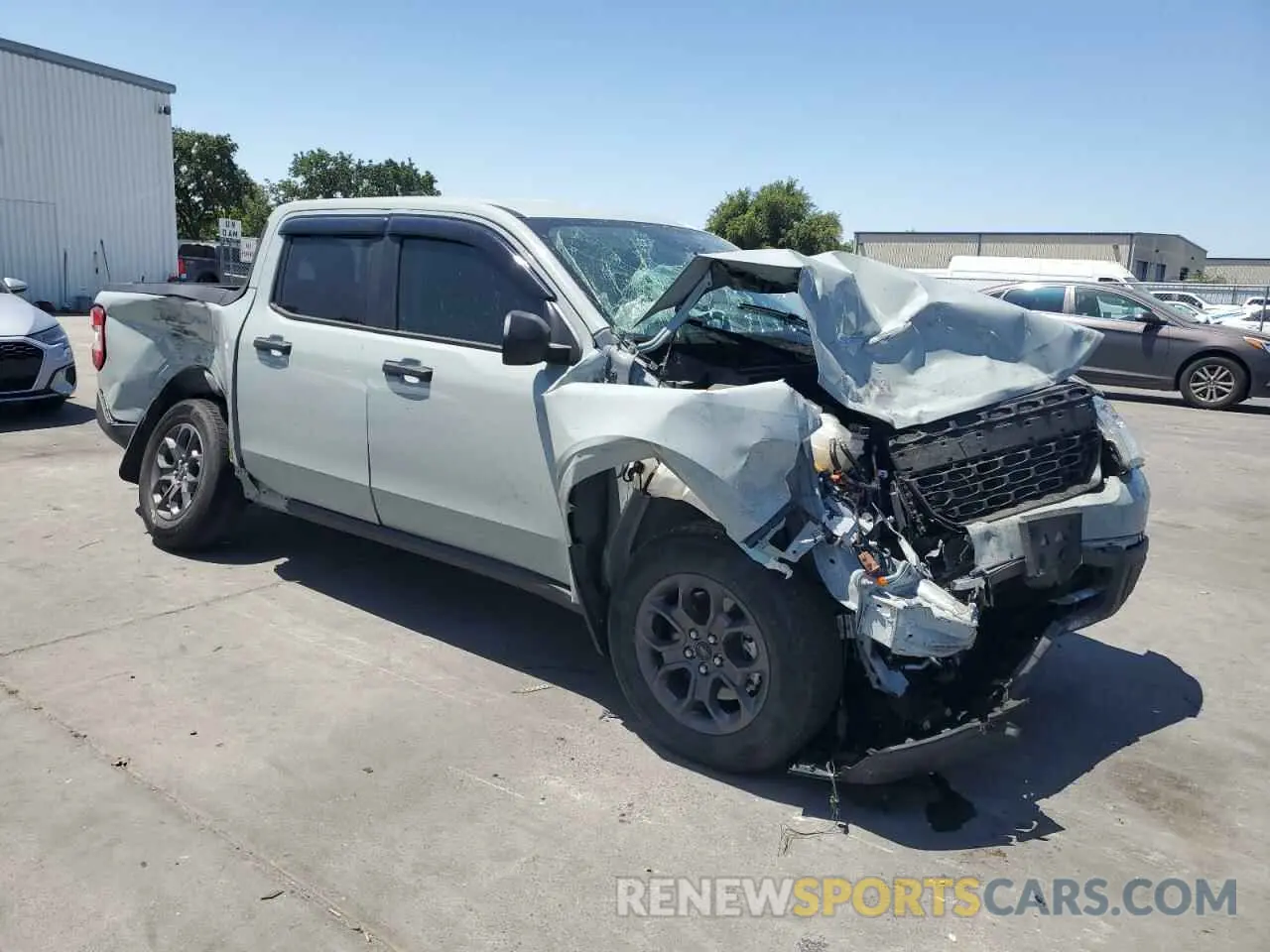 4 Photograph of a damaged car 3FTTW8E30PRA55863 FORD MAVERICK 2023