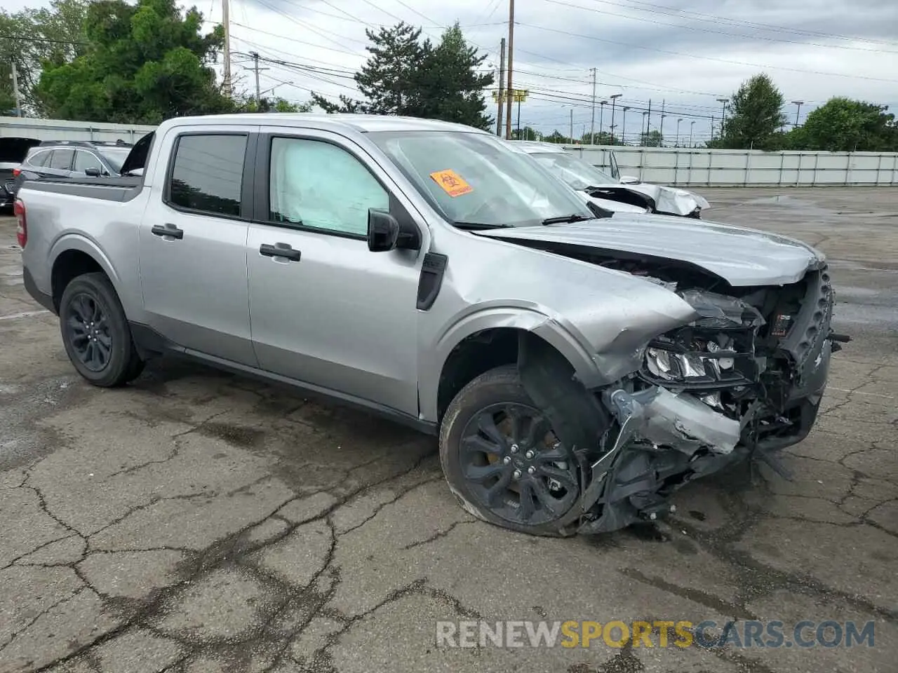 4 Photograph of a damaged car 3FTTW8E31PRA87074 FORD MAVERICK 2023