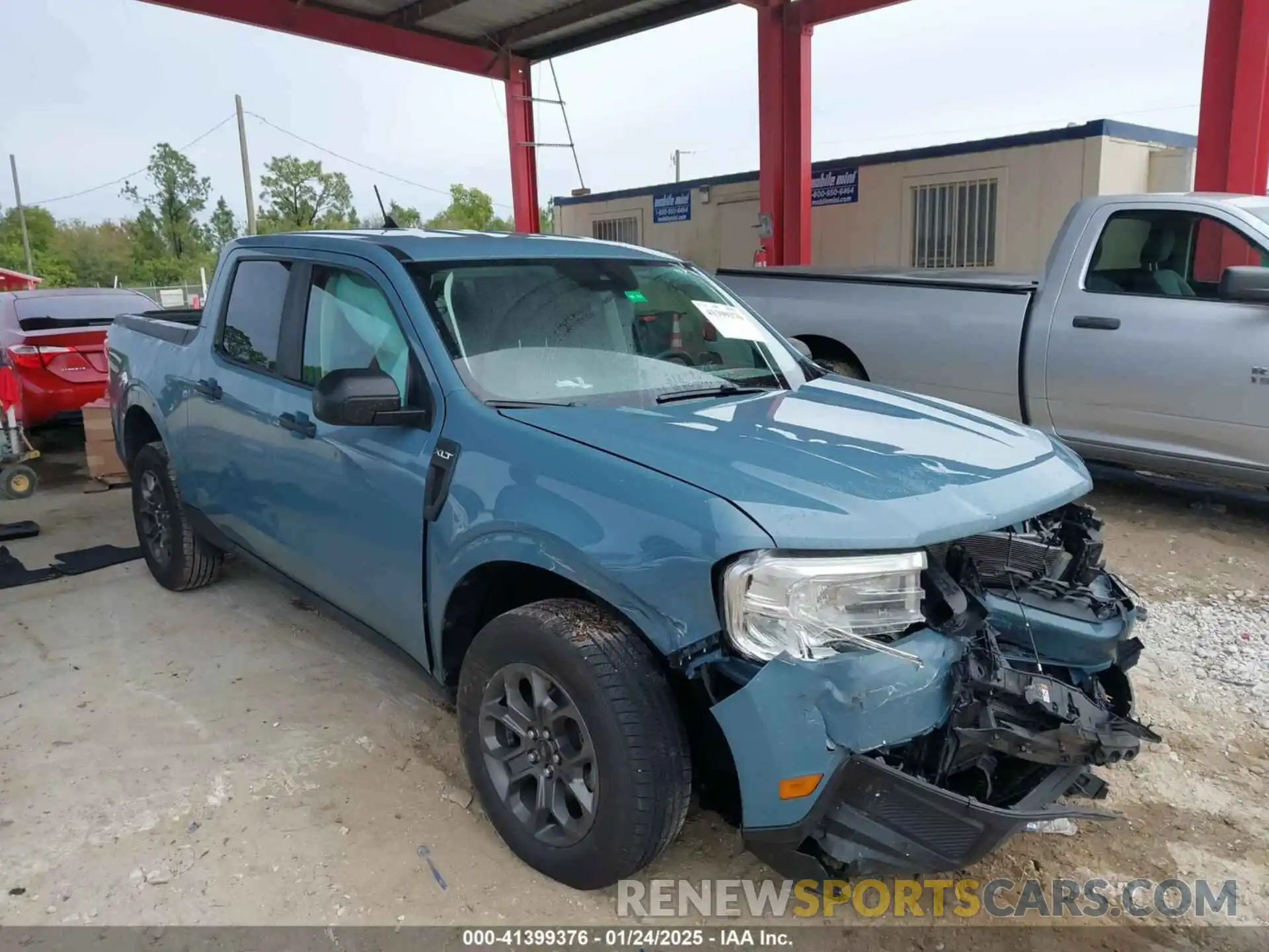 1 Photograph of a damaged car 3FTTW8E33PRA17690 FORD MAVERICK 2023