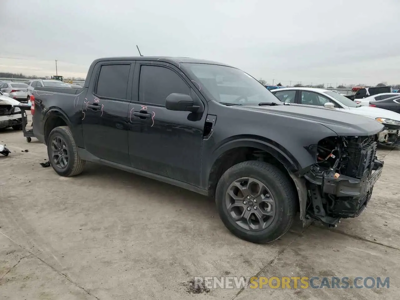 4 Photograph of a damaged car 3FTTW8E33PRA36692 FORD MAVERICK 2023