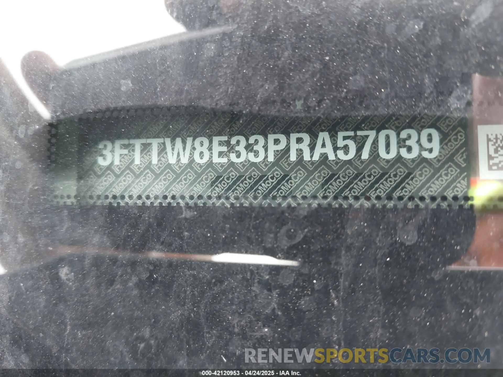 9 Photograph of a damaged car 3FTTW8E33PRA57039 FORD MAVERICK 2023