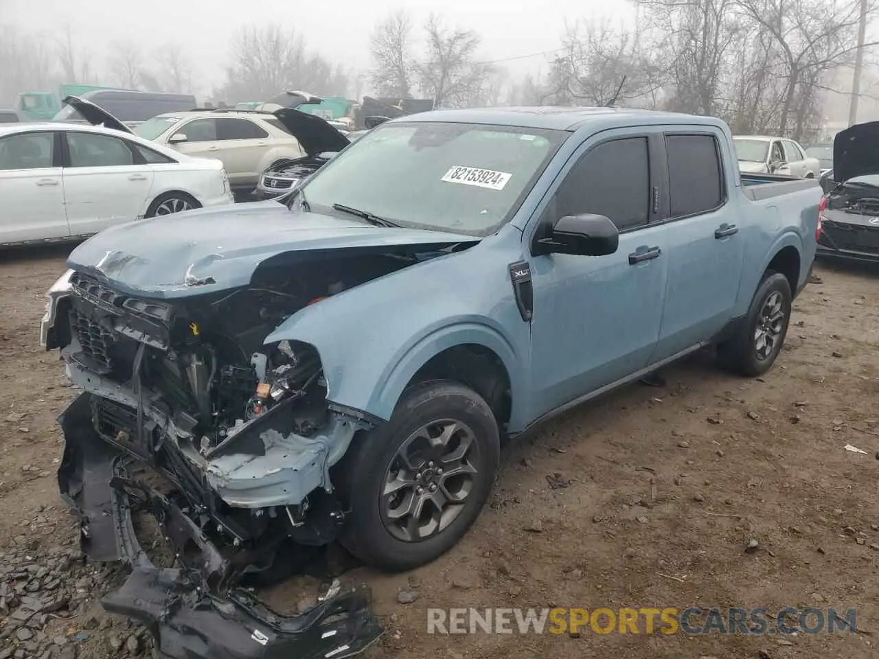 1 Photograph of a damaged car 3FTTW8E33PRA65884 FORD MAVERICK 2023