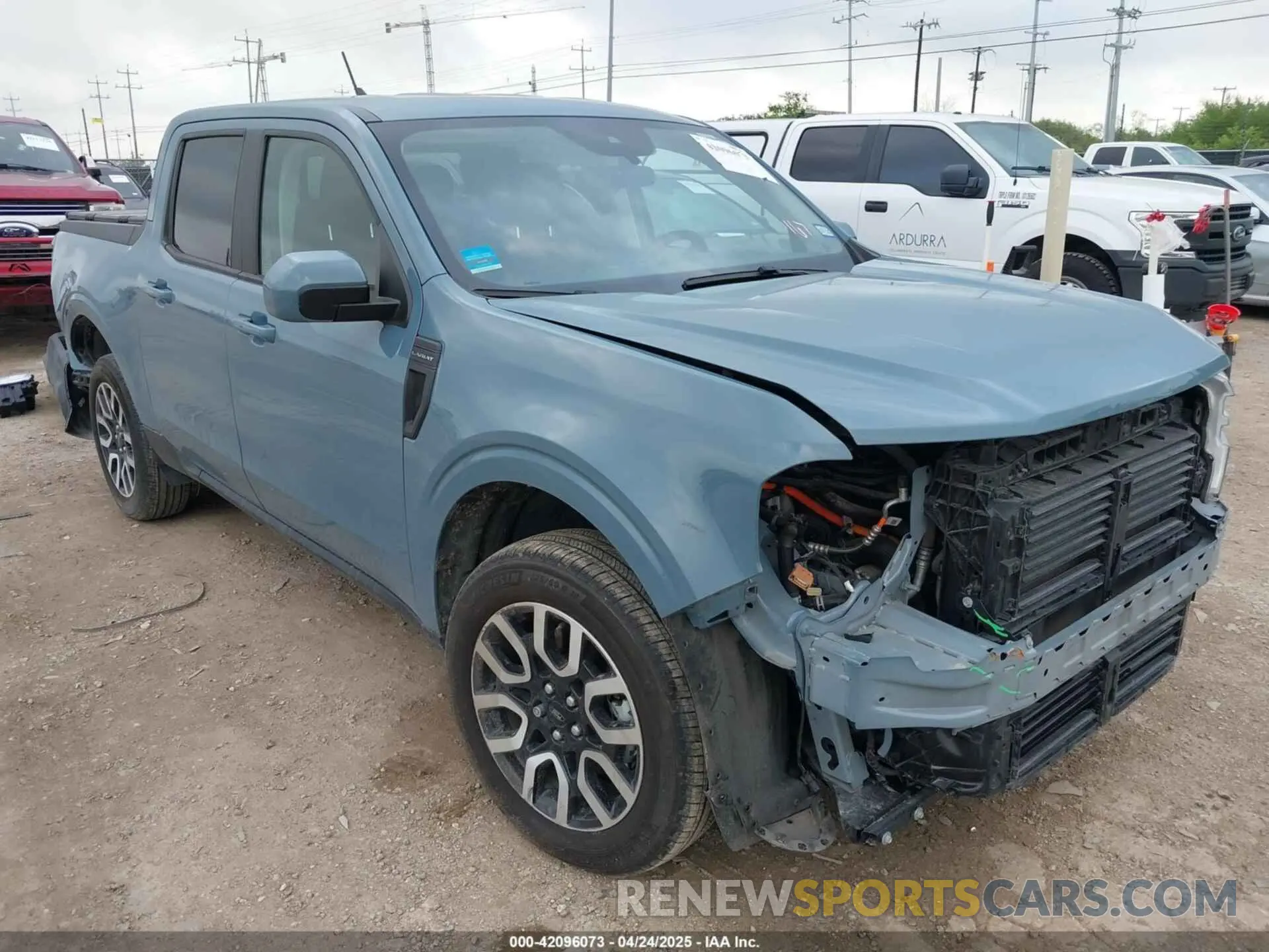 1 Photograph of a damaged car 3FTTW8E33PRA70440 FORD MAVERICK 2023