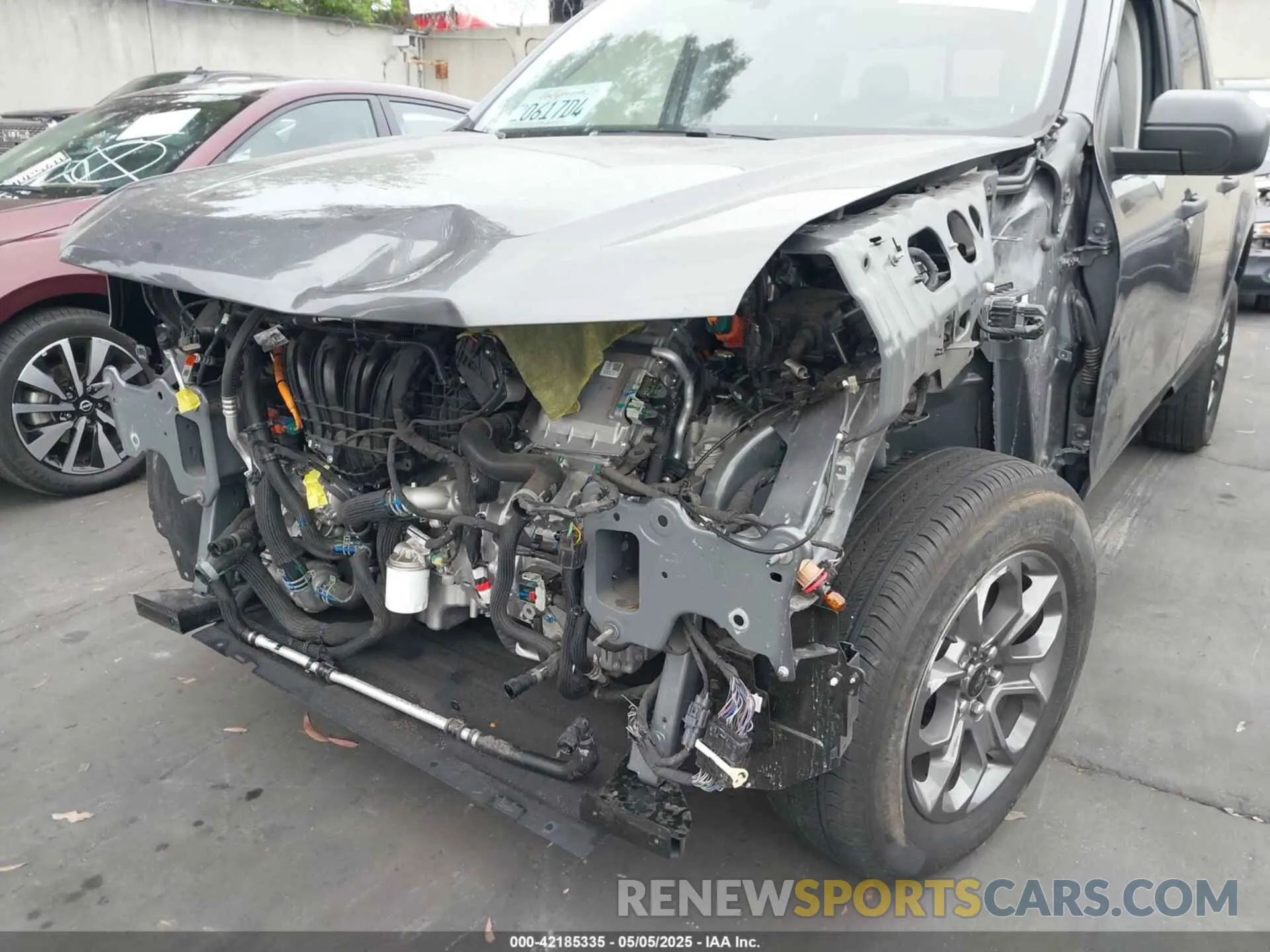 6 Photograph of a damaged car 3FTTW8E36PRA17991 FORD MAVERICK 2023