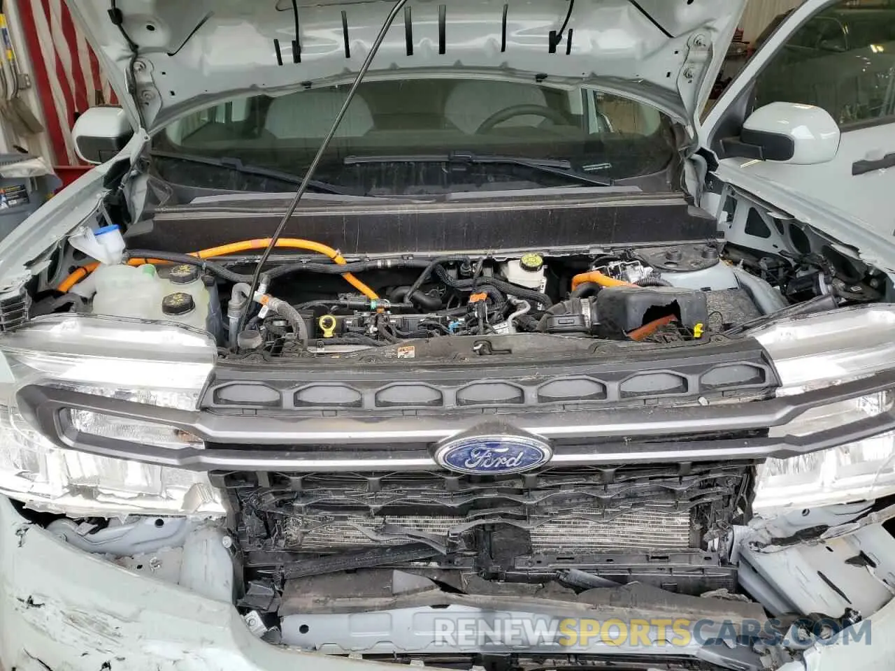 11 Photograph of a damaged car 3FTTW8E36PRA18865 FORD MAVERICK 2023