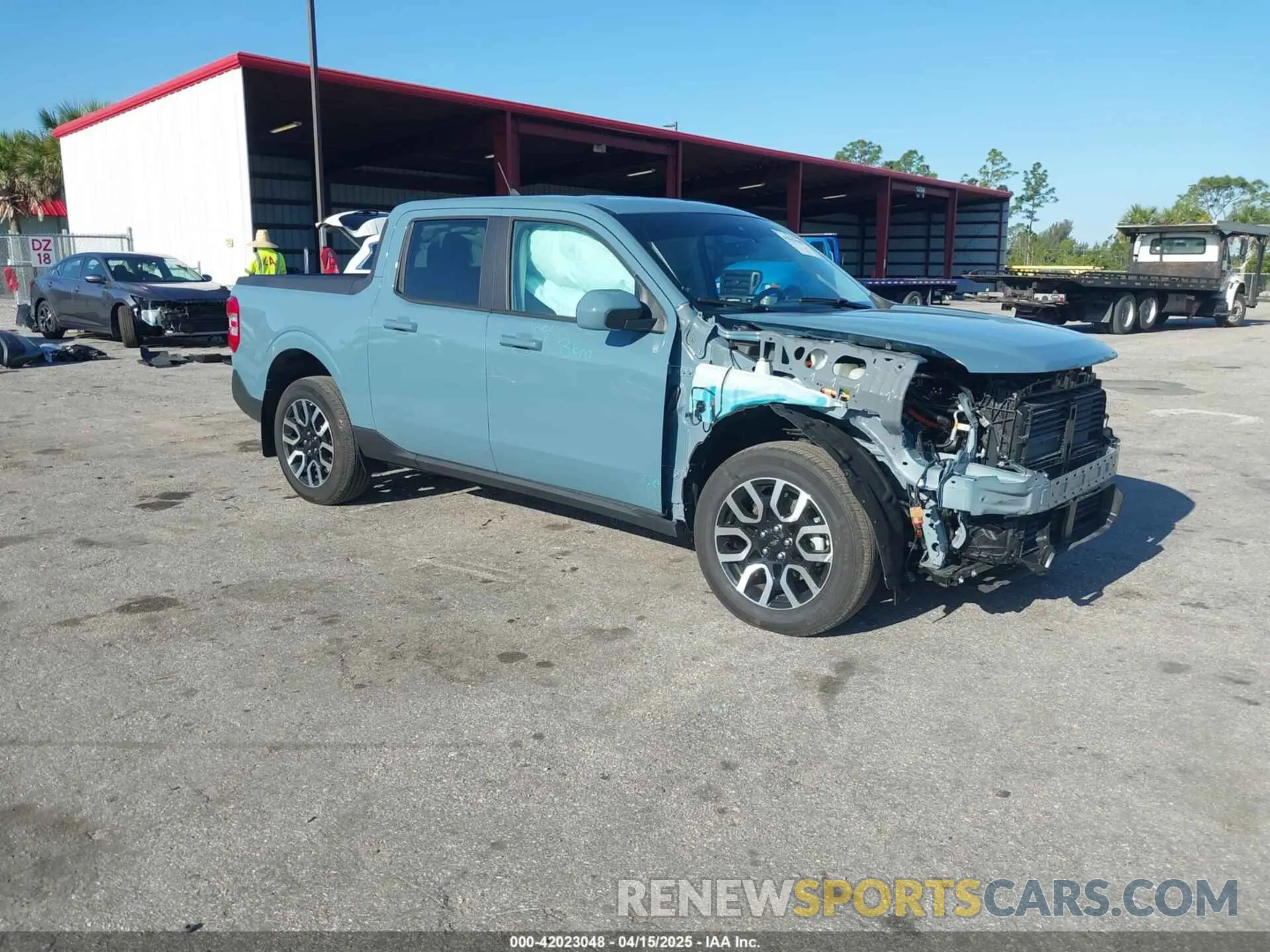 1 Photograph of a damaged car 3FTTW8E36PRB01244 FORD MAVERICK 2023